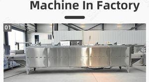 בקרת טמפרטורה צלייה מכונת קירור רציף בוטנים צלייה קו עיבוד תיבול שקדים מכונת הקלייה שקדים - Product Image 6