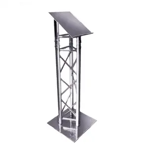 Truss Metal Lectern Podium Pulpit Church School Restaurant Reception