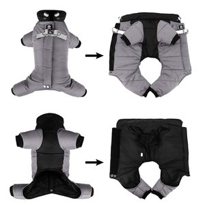 Waterproof <strong>Dog</strong> Winter <strong>Coat</strong> With Integrated Harness Design Warm Jacket for <strong>Small</strong> to Large <strong>Dogs</strong> - Product Image 4