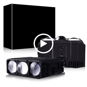 Xenplus <span class=keywords><strong>Super</strong></span> Bright LM23 160W Dual Colors Mini Led Work Light 12V 24V 30000lm Mini Led Driving Fog Light para motocicleta Jeep - Product Image 1
