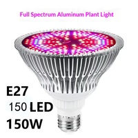 Projecteur LED PAR38 à spectre complet pour la croissance des plantes, base à vis E27, IP55, 110-220V, 3200 lumens, pour les fleurs