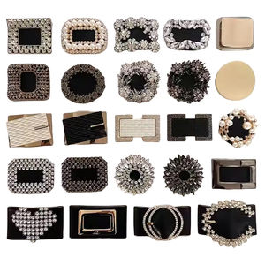 Decoraciones de Lujo para Zapatos, Nuevo Diseño, Hebillas de Aleación de Zinc, Accesorios para Zapatos de Mujer - Product Image 5