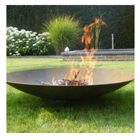 Populaire Brasero en acier pour feu de bois, Table de foyer design avec chaises, Barbecue de jardin en métal pour camping, compatible charbon de bois, en fer
