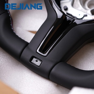 Volante de Cuero Completo para Automóvil M-Sport, <span class=keywords><strong>Precio</strong></span> de Fábrica, para Uso Diario, Compatible con <span class=keywords><strong>BMW</strong></span> F01 F20 F30 F15 F16 F21 F22 F31 F32 F25 M3 <span class=keywords><strong>M5</strong></span> - Product Image 3