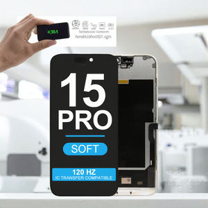 Pantalla OLED Flexible de 120Hz para iPhone <span class=keywords><strong>15</strong></span> Pro, Repuesto de Pantalla LCD, Piezas de Reparación para Teléfonos Móviles y Computadoras, Venta al por Mayor de Piezas para Móviles - Product Image 3