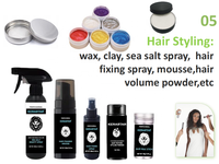 Pommade coiffante mate unisexe personnalisée, sans logo, marque privée, vegan, bio, à base de plantes, fixation forte, pour une flexibilité de coiffage maximale