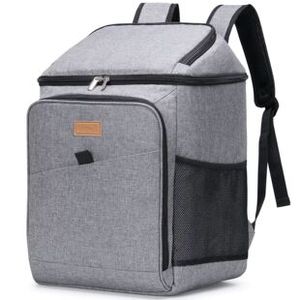Sac à dos de pique-nique grande capacité avec compartiment isotherme en aluminium épais - Product Image 1
