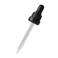 Vente en gros de compte-gouttes anti-effraction 18/410 avec pipette en verre haute précision pour flacon d'huile essentielle COA