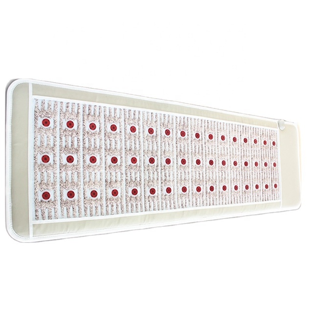 Decavem PEMF Amethyst Photon Jade/Mattress Infrared Negative Ion Silicone Carbon Fiber Massage Mattress LED Display Controller