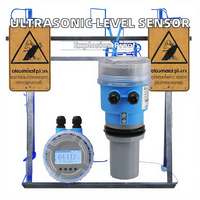 Capteur de niveau de liquide ultrasonique chimique SINO SENSOR, signaux numériques Rs485/MODBUS, matériau ABS anti-explosion, écran LCD