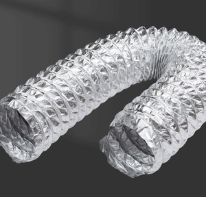 Piezas de Sistemas de Aire Acondicionado, Conducto <span class=keywords><strong>Flexible</strong></span> de Aluminio para Campana Extractora de Cocina, Conducto de Ventilación para Secadora - Product Image 2