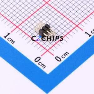 PZ1.0-UP1S-3A Pin Header Through hole Component (THT),P=1mm Connector ( Pin Structure: 2x3P )( Pitch: 1mm )( Row Spacing: 1mm ) - Product Image 2