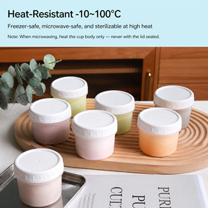 Vaso de Plástico Esmerilado Personalizado con Logotipo para Pudín, con Tapa de Rosca, 200ml, Envase para Postres, Etiqueta Privada, Tarro Transparente para Leche Flan, Venta al por Mayor - Product Image 4