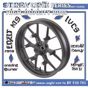 Llantas Delanteras Inferiores de Aluminio de Alta Calidad para Motocicletas CB400X <span class=keywords><strong>CB500F</strong></span> CBR500R 2013-2018, Repuesto Premium Modudu para Carrocería Trasera - Product Image 4