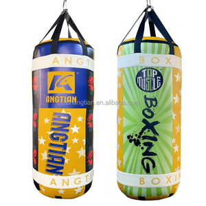 Sacchi <span class=keywords><strong>da</strong></span> <span class=keywords><strong>Boxe</strong></span> Pesanti <span class=keywords><strong>da</strong></span> Allenamento in Pelle Riempiti Personalizzati di Fabbrica ANGTIAN - Product Image 4
