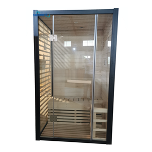 Usine de Guangzhou, prix bon marché, sauna intérieur <span class=keywords><strong>2</strong></span> <span class=keywords><strong>personnes</strong></span>, poêle Harvia, chauffage de luxe, sauna à vapeur sèche, haute qualité - Product Image 1