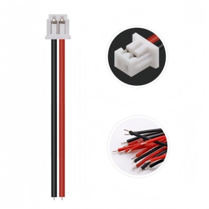 OEM SHAN WEI 1.25mm JST <span class=keywords><strong>2</strong></span>ピン オス・メス端子コネクタケーブル 銅線ハーネス PVC 100mm 長さ 電子機器用 - Product Image 2