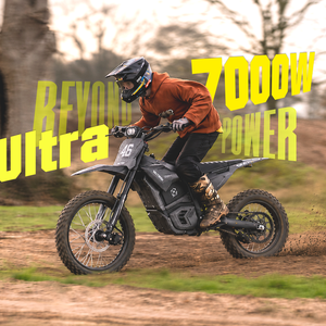 EM5 Ultra 72V 7000W 56mph Full Size 3-<b>Speed</b> 275 Nm Torque Dirt Bike Youth Pit Bike - Product Image 2