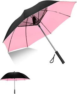 Fábrica de paraguas al por mayor J Mango de madera Palos rectos Paraguas de madera redondo automático personalizado - Product Image 3