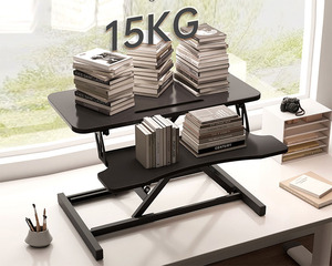 Vente en gros de poste de travail pour ordinateur portable réglable en hauteur convertisseur de <span class=keywords><strong>bureau</strong></span> assis-debout - Product Image 3