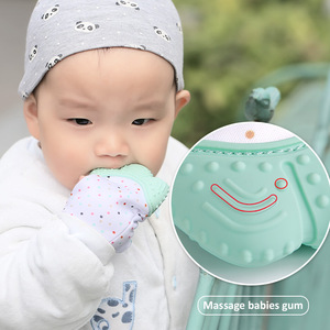 Bebé impermeable recién nacido personalizado <span class=keywords><strong>de</strong></span> silicona <span class=keywords><strong>para</strong></span> la dentición del bebé guante mordedor <span class=keywords><strong>manopla</strong></span> <span class=keywords><strong>para</strong></span> <span class=keywords><strong>bebés</strong></span> - Product Image 2