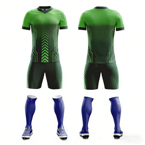 Ensemble de football personnalisé avec logo en sublimation intégrale, unisexe, hommes, femmes, club, <span class=keywords><strong>maillot</strong></span> d'entraînement professionnel pour match - Product Image 6