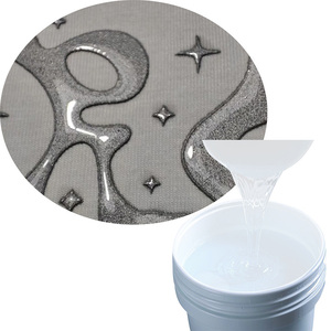 Silicone Màn hình in ấn cho cưỡi quần may mặc đi xe đạp quần áo thể thao mặc Webbing ban nhạc Logo chống trượt bóng Silicone mực - Product Image 1