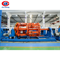 Machine à tresser planétaire JIACHENG JCJX-630/1+12 à entraînement individuel par moteur pour câble composite à fibre optique (OPGW)