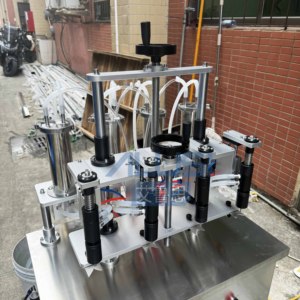 AILUSI 4-cabeza cosmético automático pequeño líquido botella de aceite esencial relleno líquido Perfume fragancia recarga máquina de llenado precio - Product Image 3