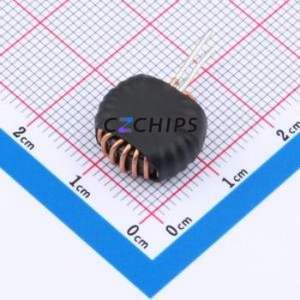 แหวนสี XR044125TS470MVL7/เหนี่ยวนำผ่านรูผ่านรูชิ้นส่วน THT,13.5x6.5มม. 47uH 10% 3.5A - Product Image 1