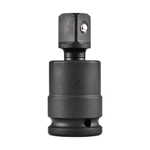 Premium Cr-V Metric Black Phosphate Coating 1" Drive Impact Socket Universal Joint