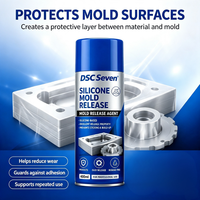Spray Desmoldante de Silicona 400ml Aerosol Excelente Propiedad Desmoldante Evita la Acumulación para Moldes de Plástico