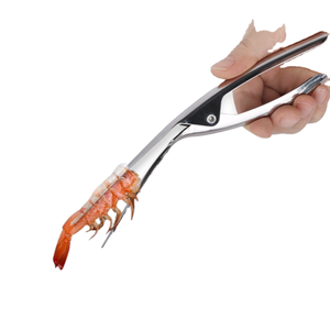 <span class=keywords><strong>Pince</strong></span> à crevettes intelligente haut de gamme en acier inoxydable pour la cuisine, outil écologique pour éviscérer facilement les fruits de mer - Product Image 1