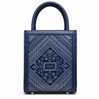 Sac à main de luxe pour femme en soie et cuir véritable, chic et tendance, avec poignée supérieure, idéal pour les boutiques et les cadeaux