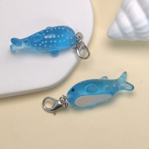 พวงกุญแจ3D ขนาดเล็กจี้รูป<span class=keywords><strong>ฉลาม</strong></span>วาฬสีน้ำเงินมหาสมุทรสัตว์ทะเลสำหรับทำเครื่องประดับ - Product Image 5