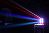 Mini projecteur de scène 30W SPIDER RGBW DMX512 à tête mobile pour discothèque, bar, DJ, spectacle, éclairage de scène LED pour fête