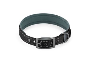 <span class=keywords><strong>Collar</strong></span> de entrenamiento para perros Cobello ODM de nailon reflectante, elástico <span class=keywords><strong>Flexible</strong></span> y patrón sólido con decoraciones de cinta para paseos - Product Image 3