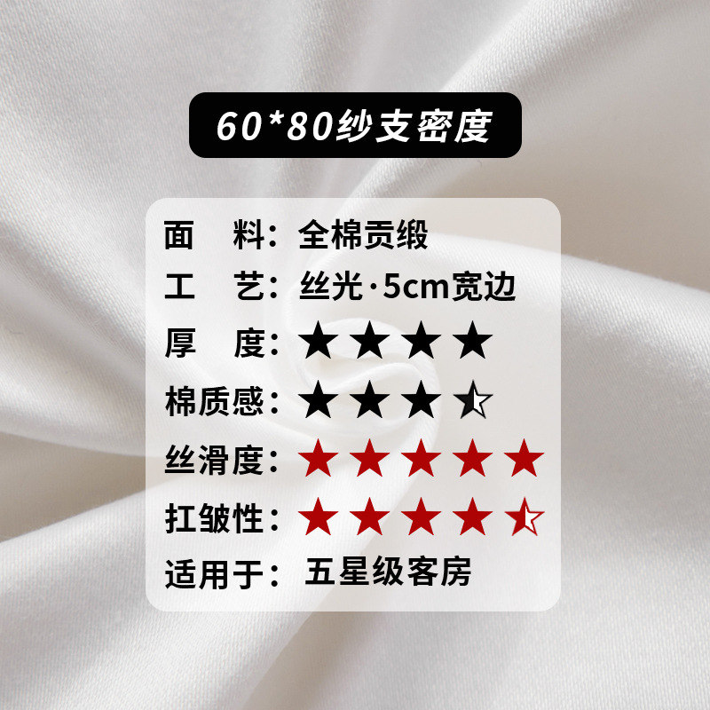 80 five-star guest rooms