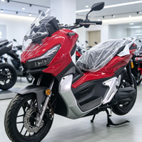 Moto électrique 72V 3000W de style course avec batterie au lithium pour adultes