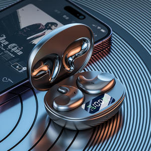Nuevos Auriculares Intrauditivos Inalámbricos Super Mini Tws con Pantalla LED Digital Indicadora de Batería, Auriculares para Dormir de Lado - Product Image 1