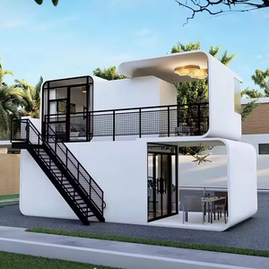 Casa Cápsula Moderna de Acero Prefabricada, Expandible, Plegable, Contenedor de Envío de Lujo, Completamente Amueblada, Portátil e Impermeable - Product Image 2