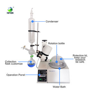 Electric Automatic High Borosilicate Glass 2L-5L Rotary Evaporator with Motor for Material <b>Science</b> <b>Labs</b> - Product Image 6