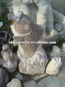 Fontaine d'eau, décoration de jardin aquatique, océan animaux, statue de poisson, fontaine à eau à vendre - Product Image 5