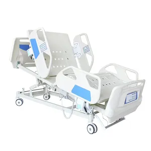 5 fonksiyon lüks ICU elektrikli Stryker tıbbi yatak hasta yatağı çok fonksiyonlu hastane yatağı hasta için