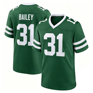 Camiseta de fútbol cosida para hombre S-3XL 31 #   David <span class=keywords><strong>Bailey</strong></span> Verde Blanco Negro - Product Image 3