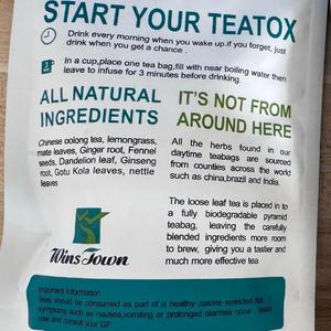 Winstown OEM Tè Detox 14 Giorni con Ginseng <span class=keywords><strong>per</strong></span> Perdita di Peso, Miscela Naturale di Erbe in Bustine, Tè Dimagrante <span class=keywords><strong>per</strong></span> Pancia Piatta - Product Image 3