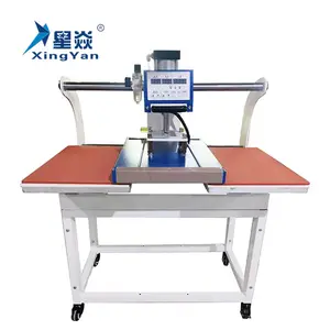 Xingyan Double-Station Pneumatische 40X60 Cm Omhoog Geschoven Groot Formaat Sublimatie T-Shirt Overdracht Auto Warmtepers Machine