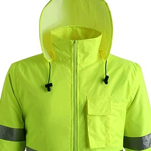 High Visibility Yellow Silver <strong>Reflective</strong> Strip Night <strong>Cycling</strong> Running Sports Custom Logo Wholesale Safety <strong>Jacket</strong> - Product Image 6