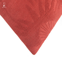 24 printemps été plaine plante 100% Ramie taie d'oreiller couverture chaude feuille gaufrée housse de coussin décorative