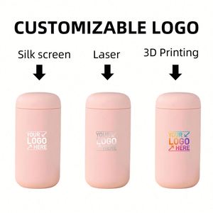 Custom logo 400ml <b>Coffee</b> Tumbler with Ceramic Interior and Splash Guard Vacuum Insulated Stainless Steel Travel <b>Coffee</b> Mug - Product Image 6